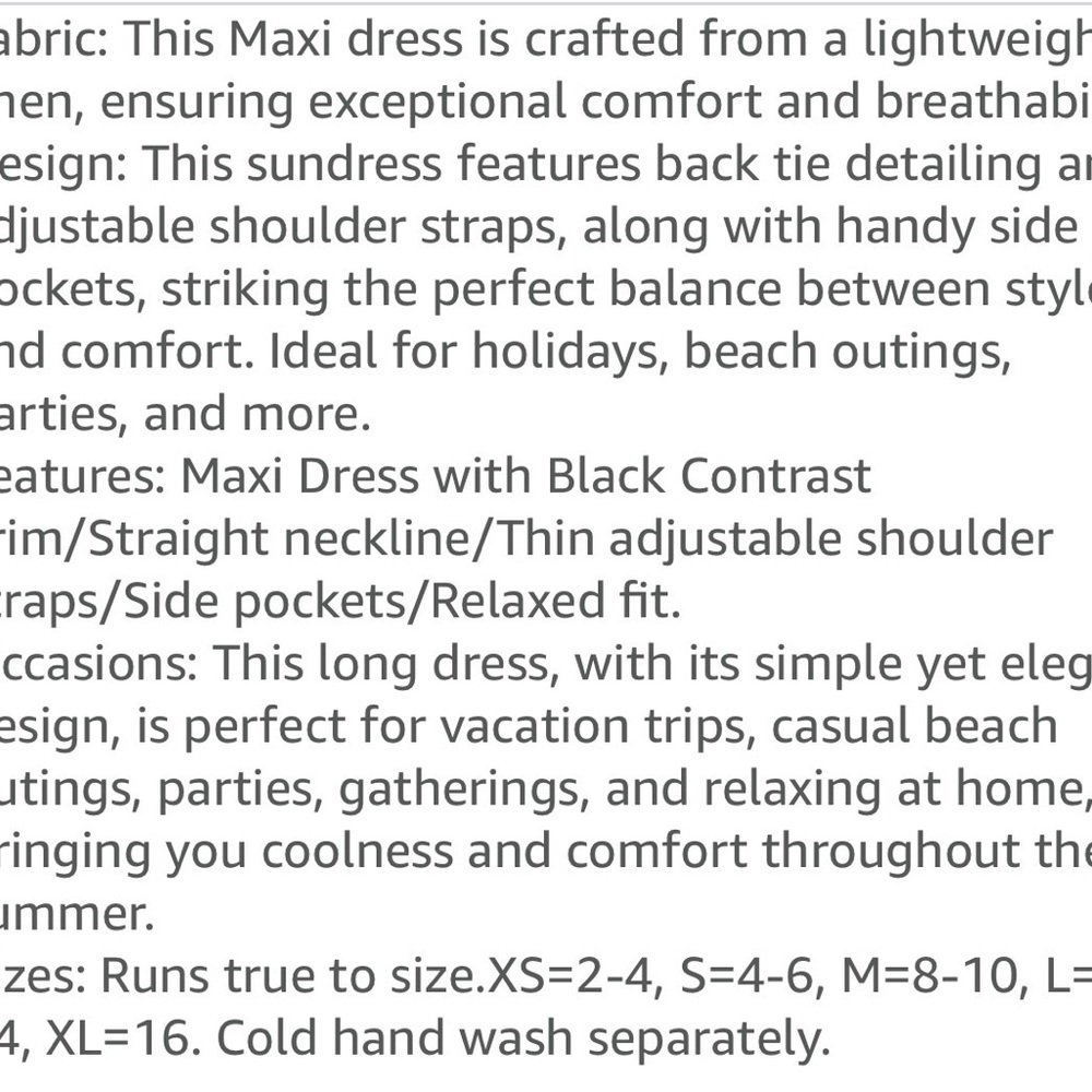 Brown Linen Maxi Dress with Adjustable Straps - Picture 7 of 17
